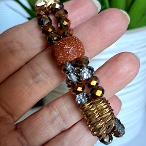 NEW BEADED BRACELET STRETCH
